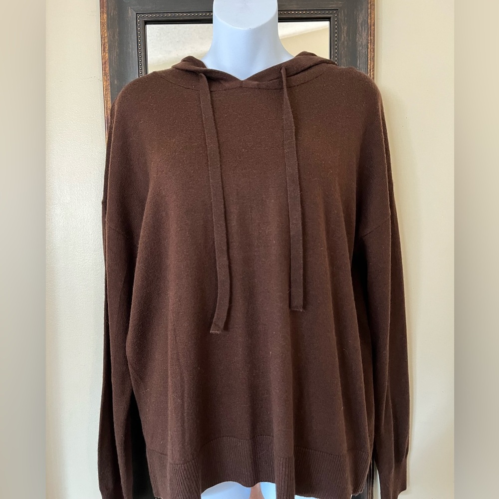 Cashmere blend hoodie